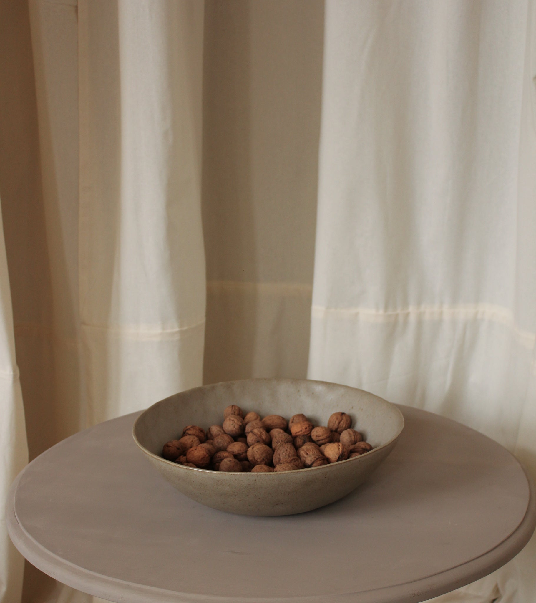 Rustic Serving Salad Bowl | Textured Ceramic Bowl