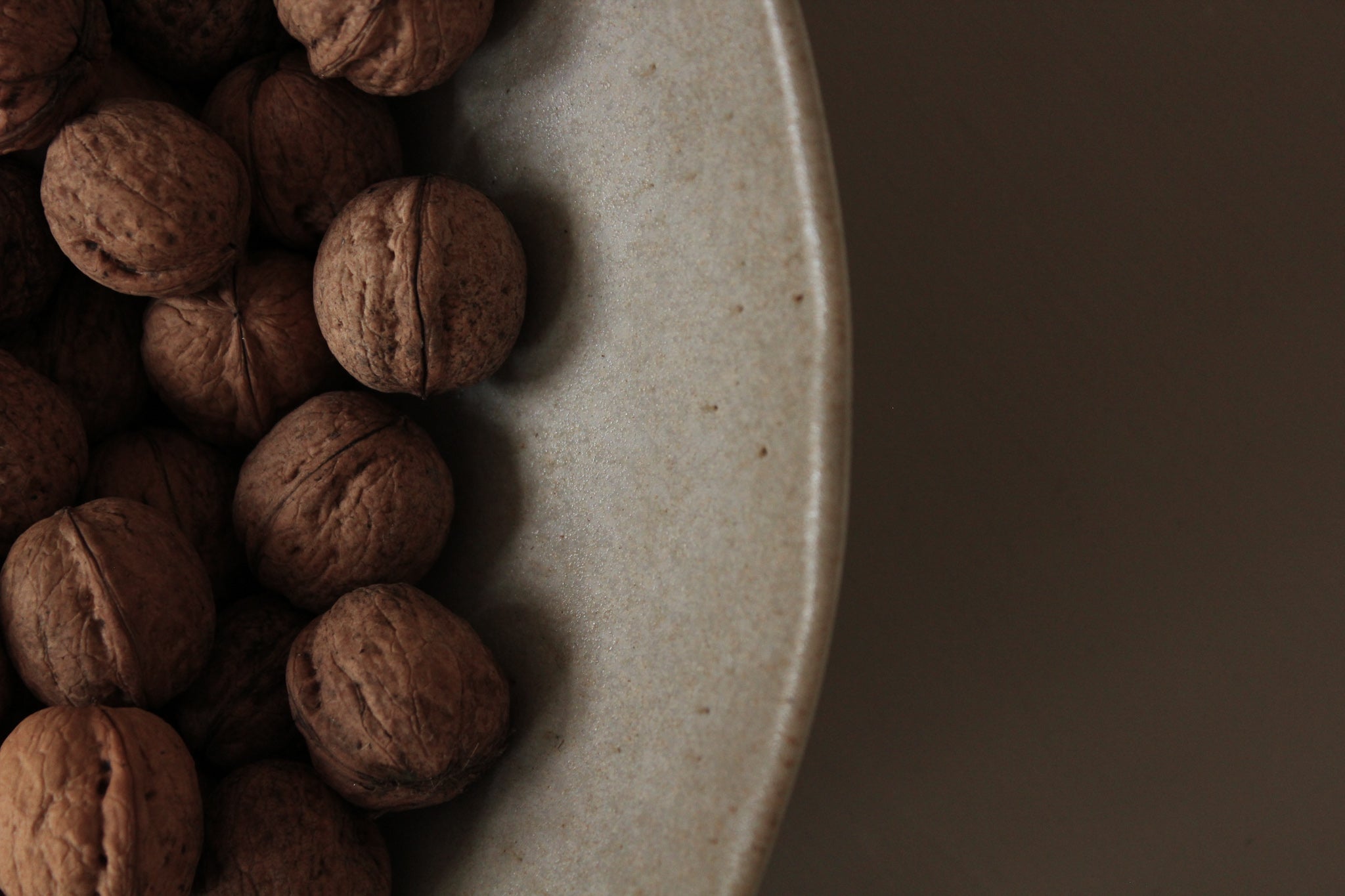 Rustic Serving Salad Bowl | Textured Ceramic Bowl