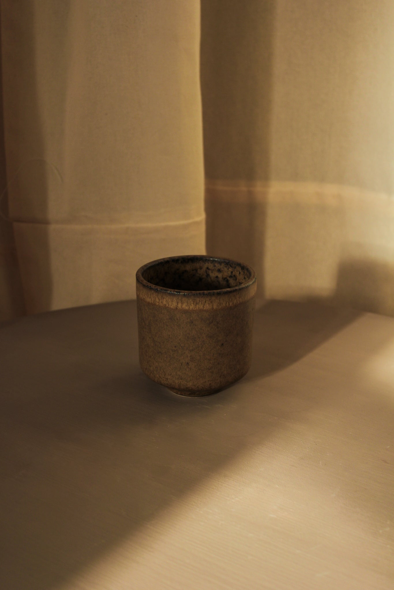 Raw Earthy Tumbler | No Handle Coffee Tea Mug