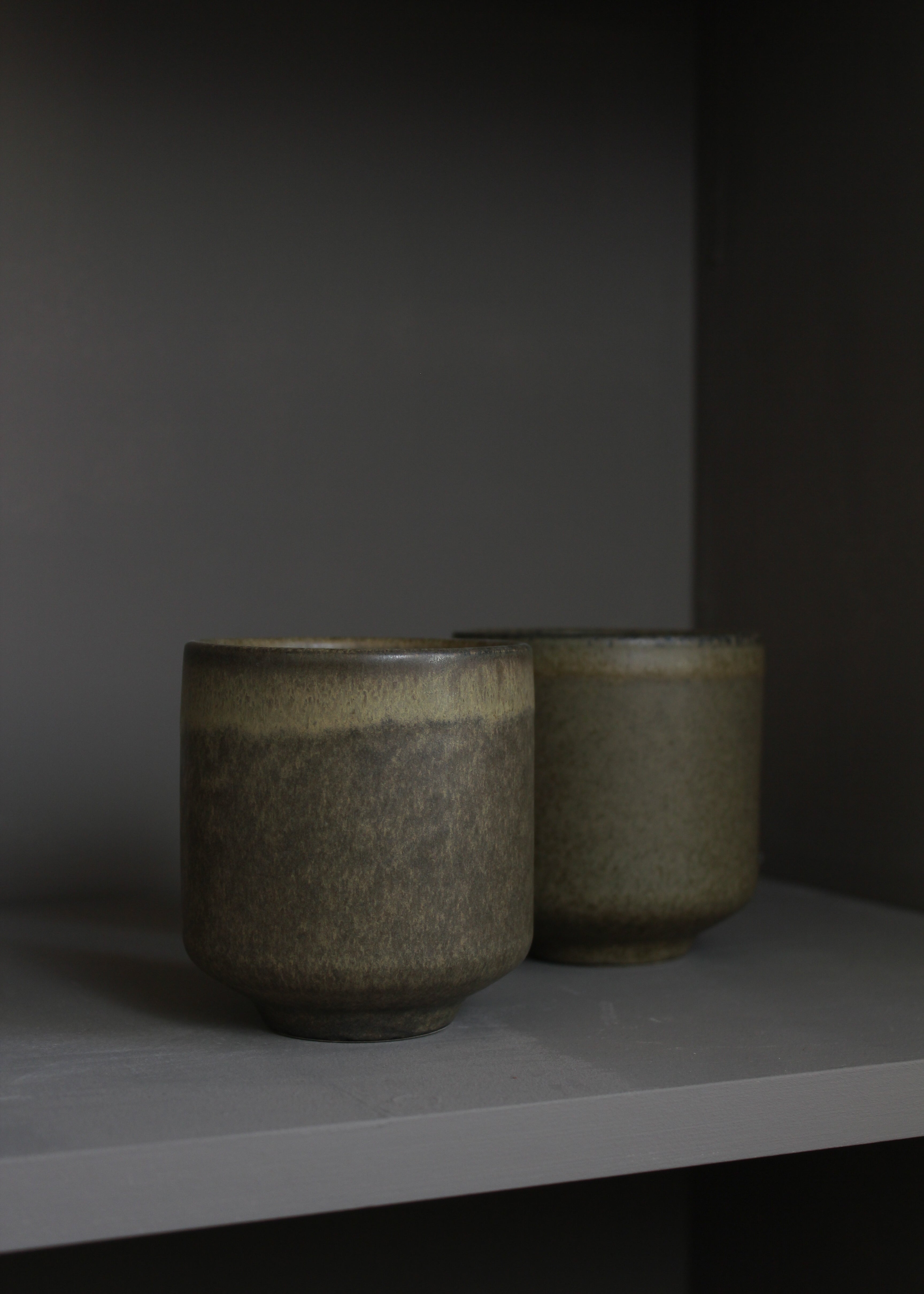 Raw Earthy Tumbler | No Handle Coffee Tea Mug