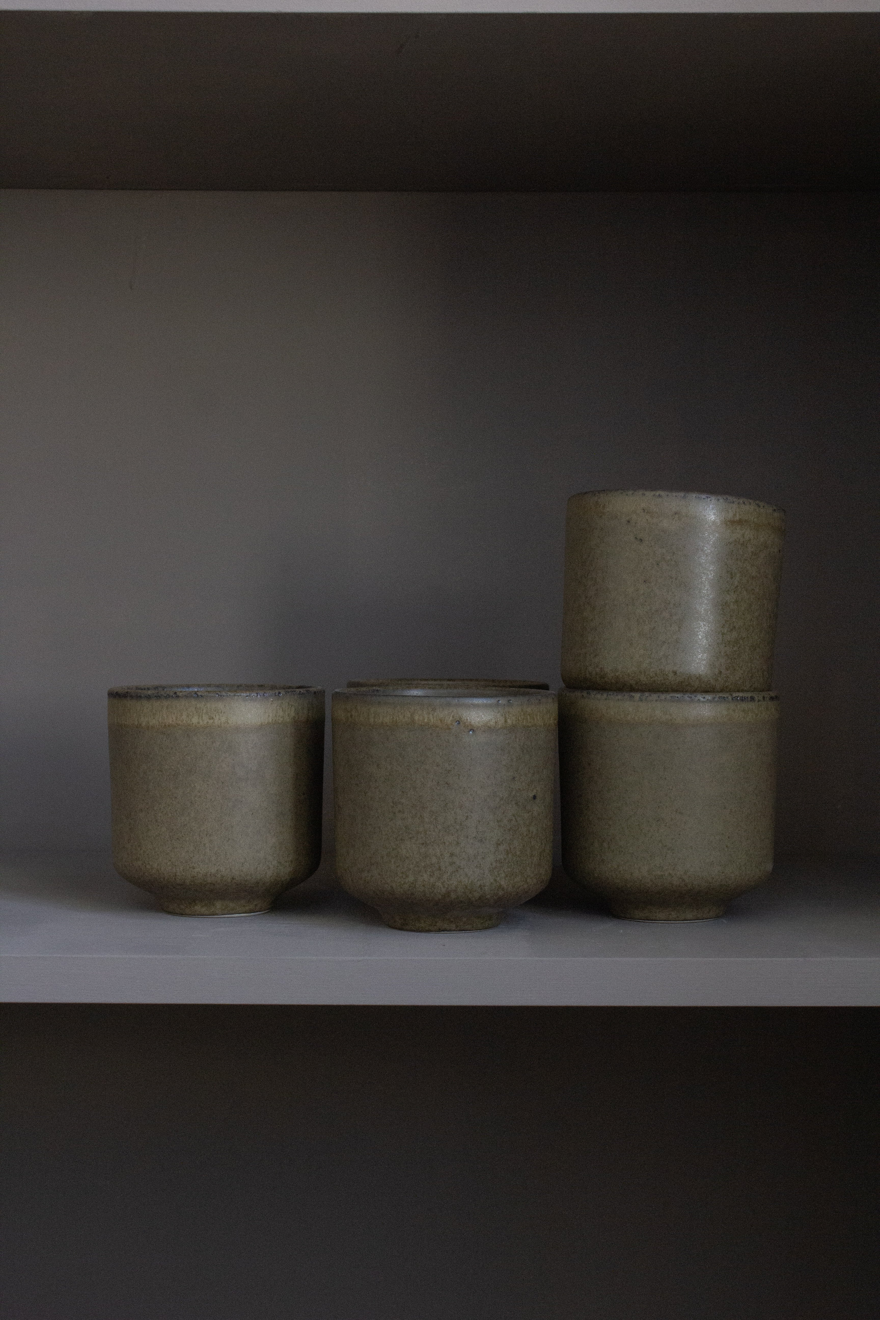 Raw Earthy Tumbler | No Handle Coffee Tea Mug