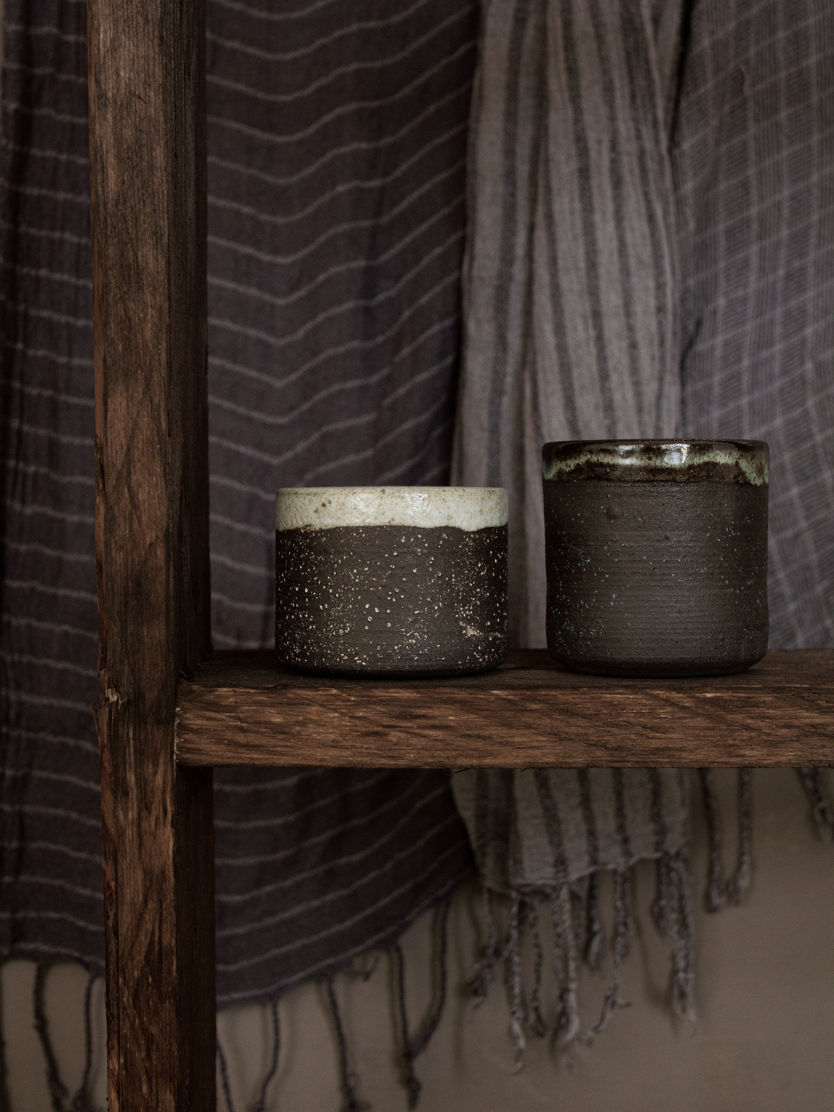 Raw Minimalistic Tumbler Espresso Set | Matte Cups