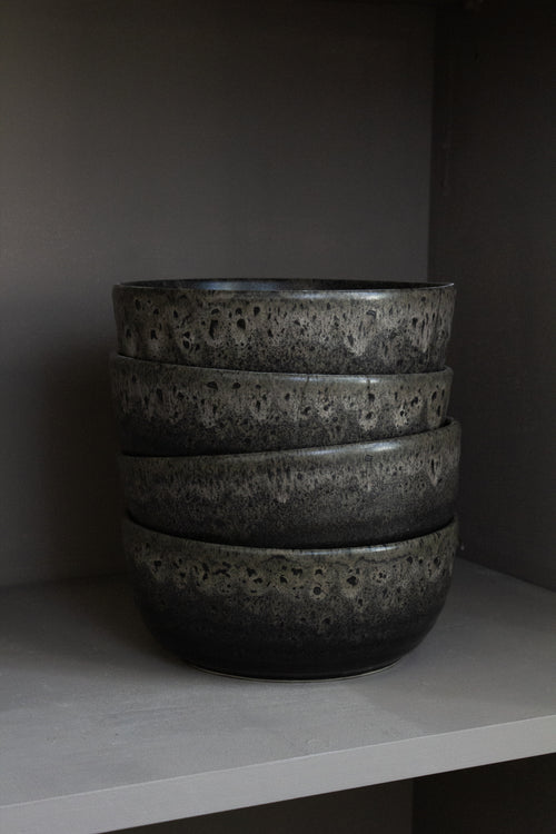 Artisanal Ramen Bowl | Raw Textured Soup Bowl