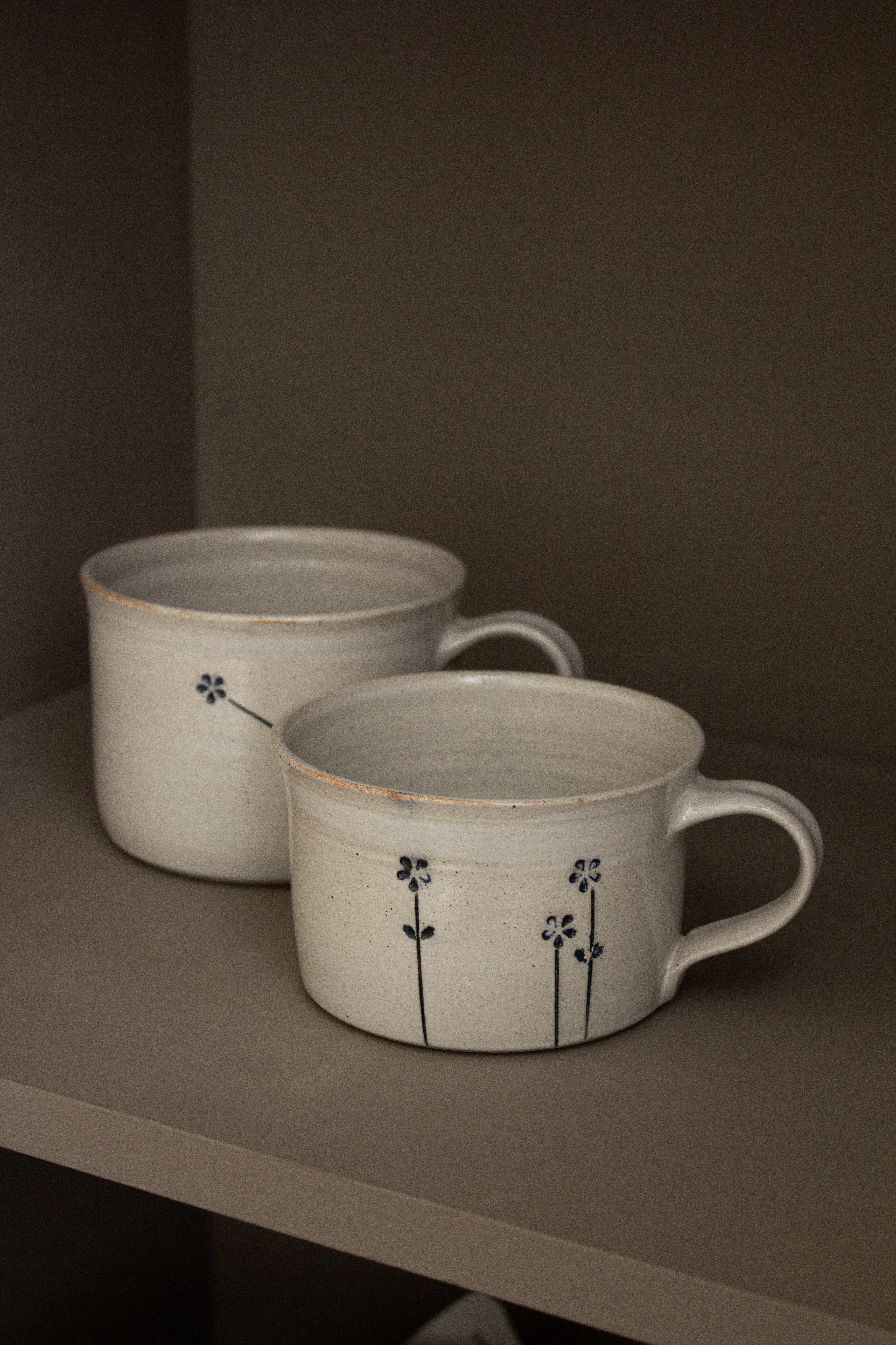 Creamy Off-White Ceramic Coffee Cup | Medium Size