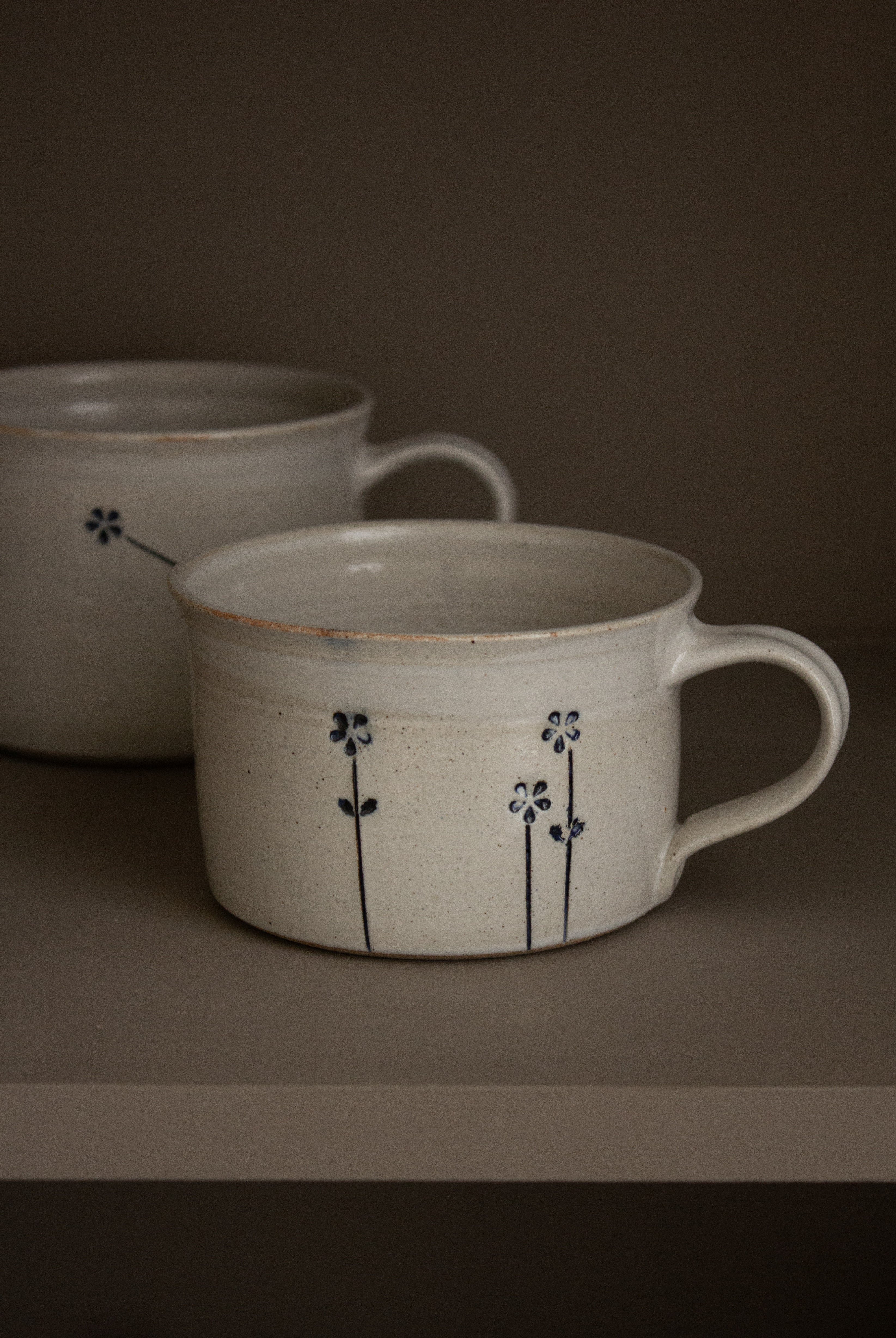 Creamy Off-White Ceramic Coffee Cup | Medium Size
