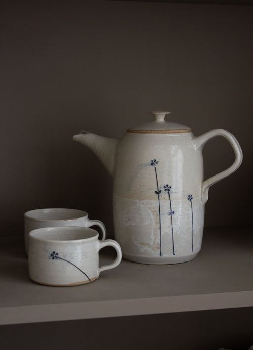 Artisanal Tea Set | Handmade Teapot and Cups